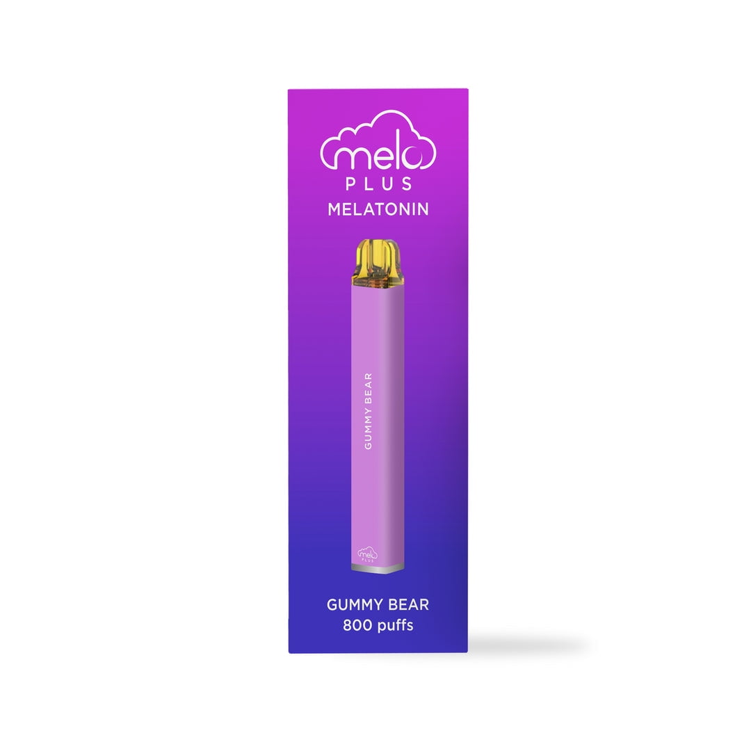 MELO Plus Melatonin Diffuser, Gummy Bear - 800 puffs | 0% Nicotine, Sugar-Free, Gluten-Free Aromatherapy
