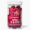 thumbnail image 1 of MELO Raspberry Sleep Gummies – 60 ct, 2 mg Melatonin per Gummy (4 mg per Serving) – Low Sugar, Gluten-Free, Soy-Free Sleep Aid with Lemon Balm, 30 Servings, 1 of 6