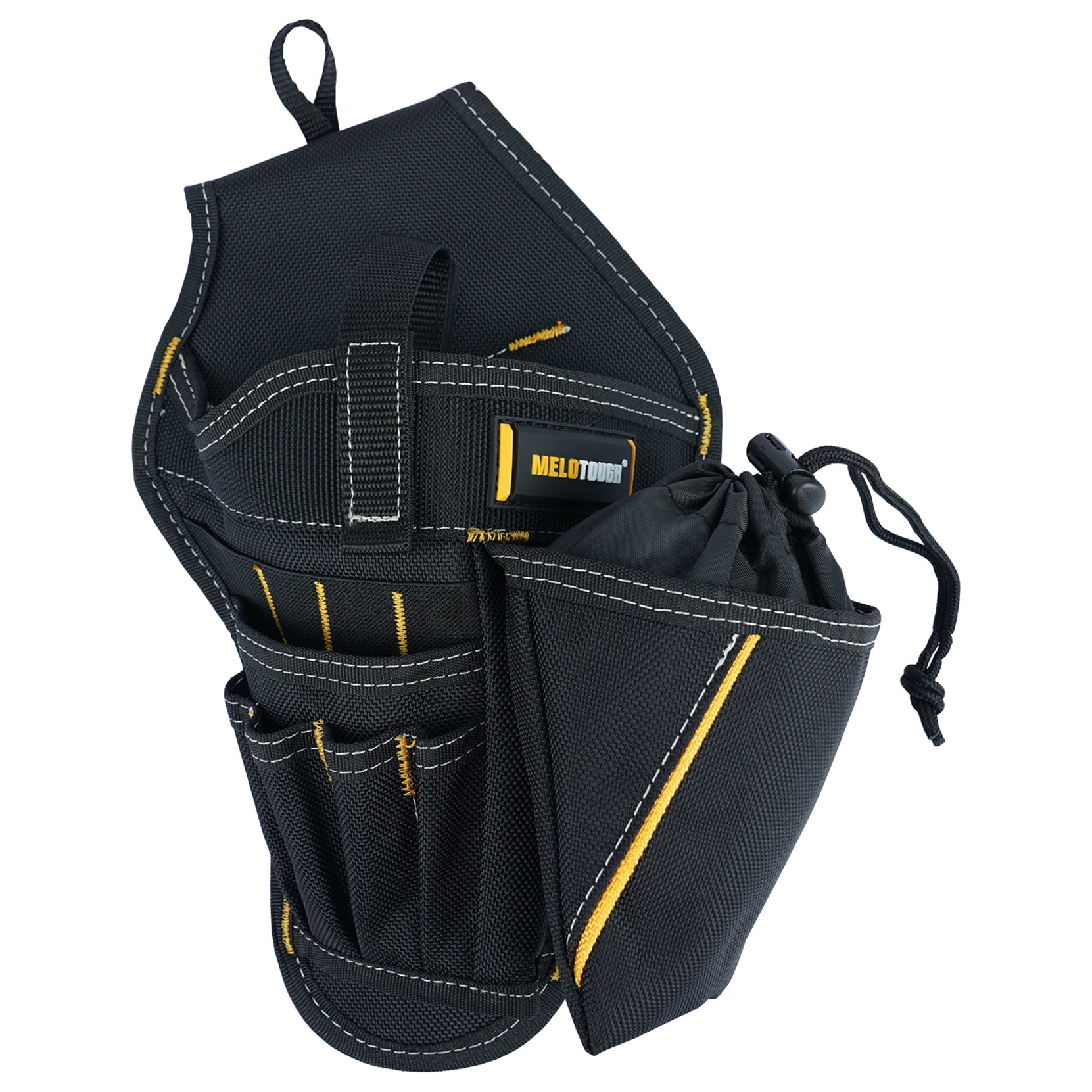 MELOTOUGH Drill Holster Impact Driver Holster with Bit Pouch Heavy