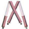 thumbnail image 1 of MELOTOUGH Fully Elastic 2 inch Wide X back Heavy Duty Men Adjusted Work Suspender, 1 of 6