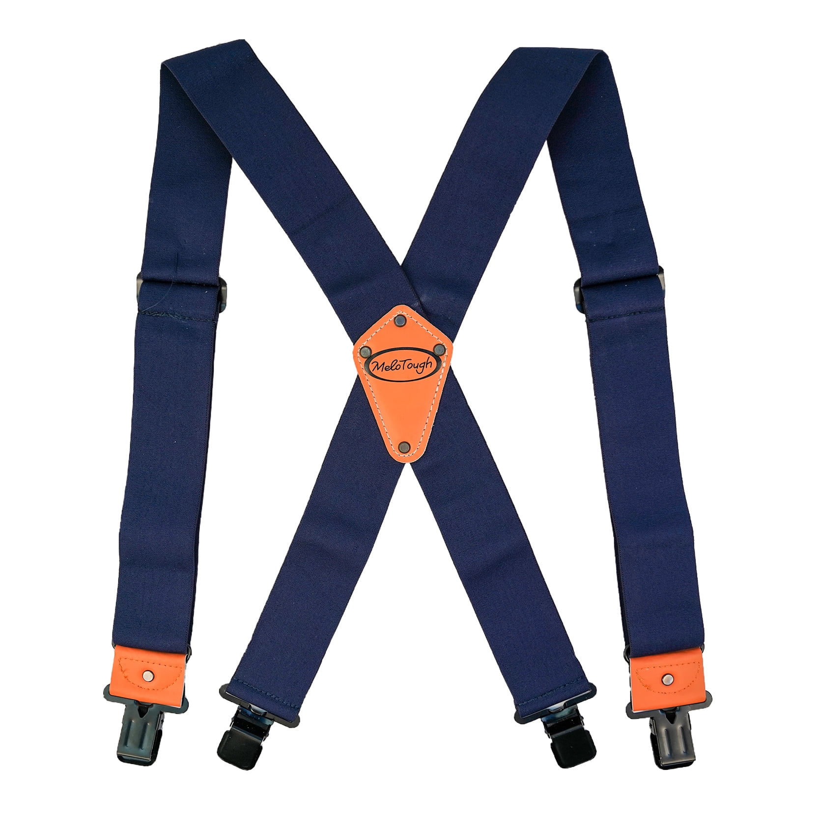 MELOTOUGH Heavy Duty Clip Suspenders for Men Men s Adjustable X