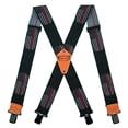 thumbnail image 1 of MELOTOUGH Heavy Duty Clip Suspenders for Men Men s Adjustable X Back Mens Suspenders Straps with Clips, 1 of 9