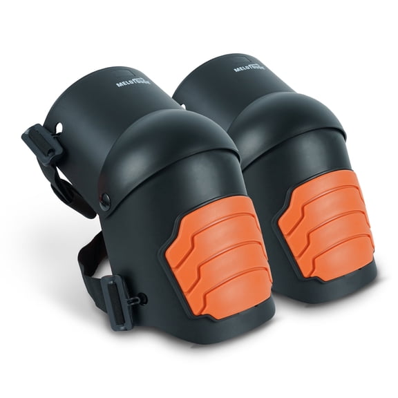 MELOTOUGH Knee Pads for Work,Construction,Flooring,Gardening-Comfortable and Flexible(Orange)