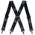 thumbnail image 1 of MELOTOUGH Men's Suspender 2 Inch Wide Suspenders Full Elastic X Back Suspender with Snap Hooks, 1 of 4