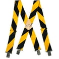thumbnail image 1 of MELOTOUGH Men's Suspenders Fully Elastic 2 inch Wide Heavy Duty Waring Yellow Work Suspenders, 1 of 5