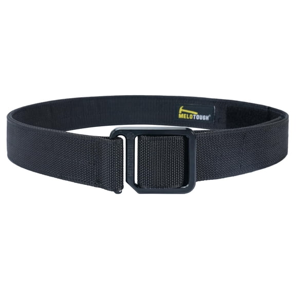 MELOTOUGH Modular EDC Tool Belt - 1.75 Inch Adjustable Black Nylon Work Belt with Metal Buckle,Electrician Tool Belts for Men