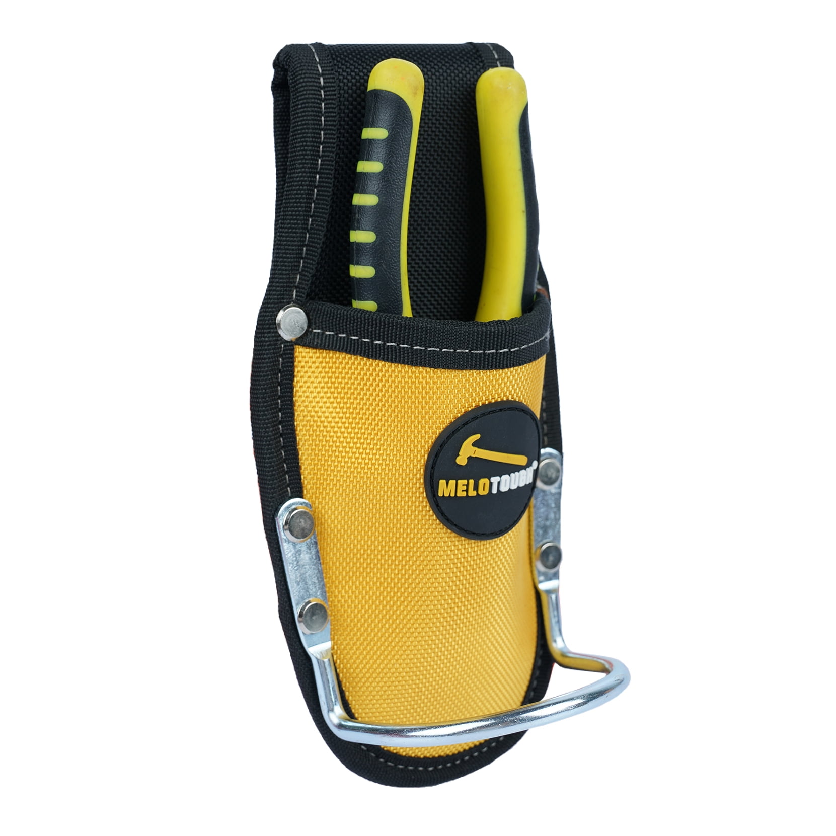 MELOTOUGH Plier Holster Tool Holder and Heavy Duty Steel Loop Hammer