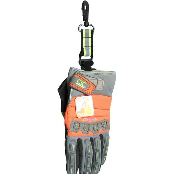 MELOTOUGH Refletive Firefighter Glove Strap | Glove Holder Glove Clip with Glove Leash Swivel Snap Hook