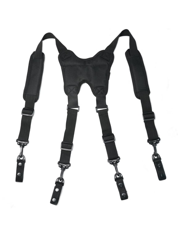 MELOTOUGH Tactical Suspender Durable Construction Suspender for Men with Suspender loop (4 Point hook Support)
