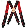 thumbnail image 1 of MELOTOUGH Work Suspenders Mens Heavy Duty X-Back Clip Suspenders Adjustable Elastic 2" Shoulder Strap, 1 of 6
