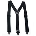 thumbnail image 1 of MELOTOUGH Y Back Suspenders Airport Friendly Suspenders,NO buzz with Plastic Clip 1.5 Inch Fully Elastic Braces, 1 of 6