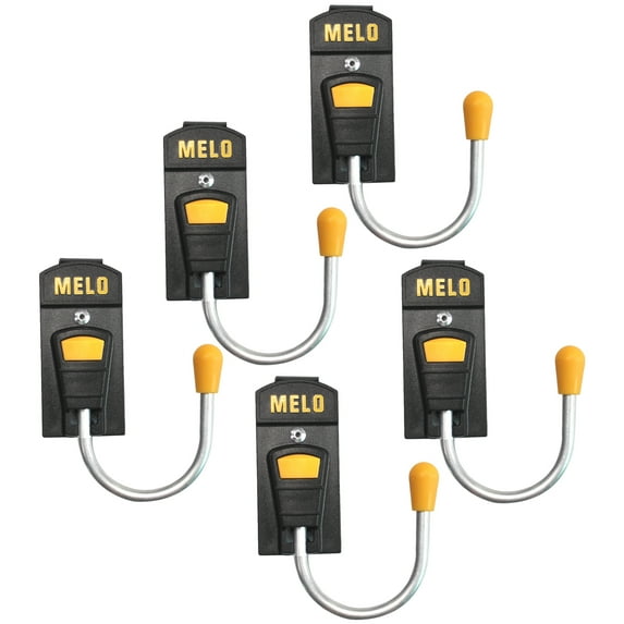 MELOTOUGH Yellow Tool Holster Cordless Drill Holster Tool Hook 5 pack