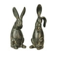 thumbnail image 1 of Floppy Eared Rabbits (Set of 2) 16.75"H Polystone, 1 of 2