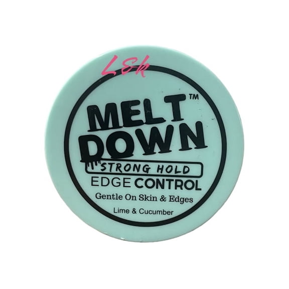 MELT DOWN Strong Hold Edge Control Lime & Cucumber Gentle on skin 2.82oz