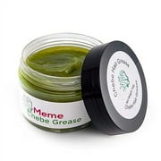 MEME Hair Grease for Growth and Shine - 4 fl oz, Hydrating Pomade Mask for Curly Hair with Chebe Powder and Karkar Oil, Promotes Growth and Moisturizes