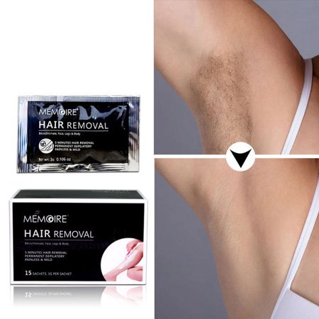MEMOIRE HAIR REMOVAL CREAM, REMOVE BEARDS, REMOVE LIP HAIR, SWEAT, ARMPIT HAIR, LEG HAIR