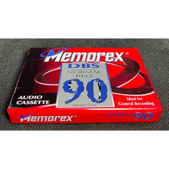 Memorex DBS Normal Bias 90 Audio Cassette 90 Minutes