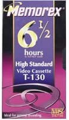 MEMOREX High Standard VHS Video Tape (6.5 hrs.) - Walmart.com