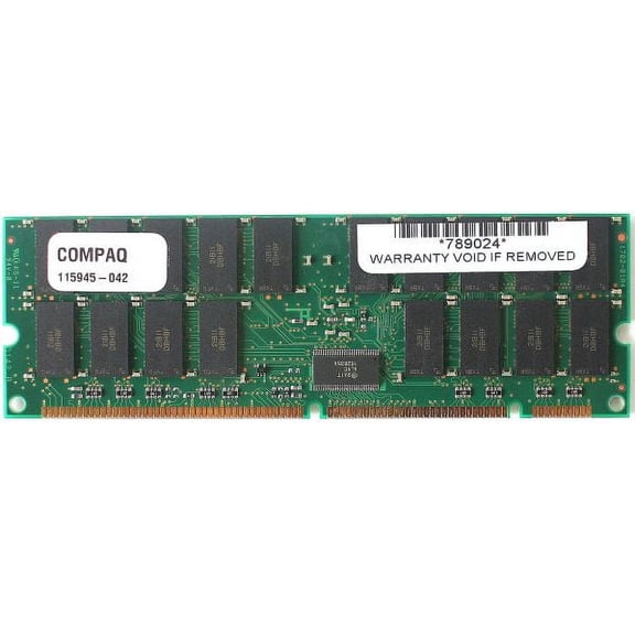 Memory, 1gb, synch, 100mhz, cl2, ecc, compaq 115945-042