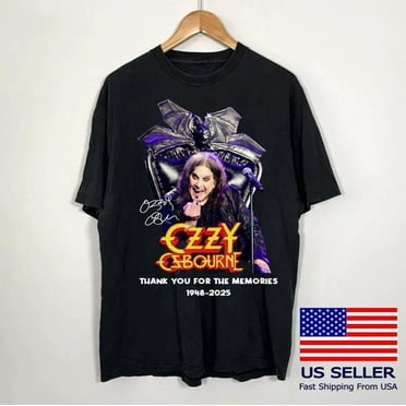 MEMORY Ozzy Osbourne NEW black T-Shirt unisex All sizes S to 5XL JJ5597
