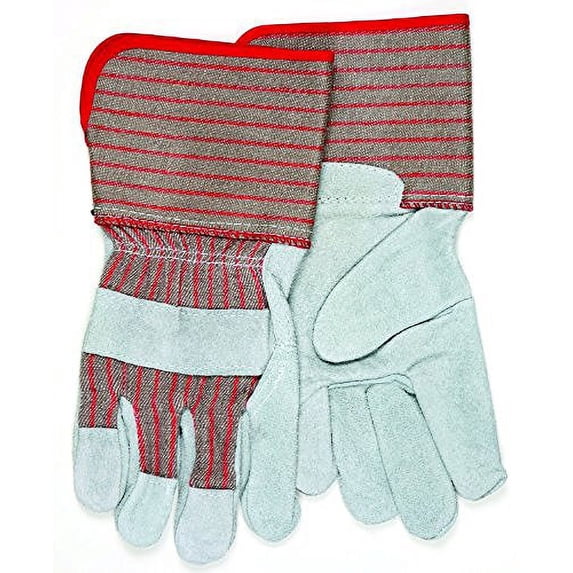 MEMPHIS GLOVE 1210 SHOULDER GRADE GUNN PATTERN LEATHER PALM 4-1/2"