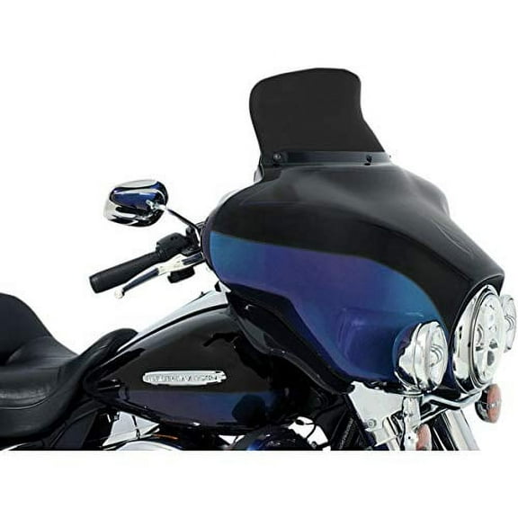 MEMPHIS SHADES HD MEP84410 Dark Smoke 6.5" Spoiler-Style Windshield for the