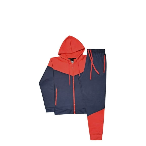 MEN 2 PIECE JOGGER SPORTSWEAR FLEECE SWEAT SUIT