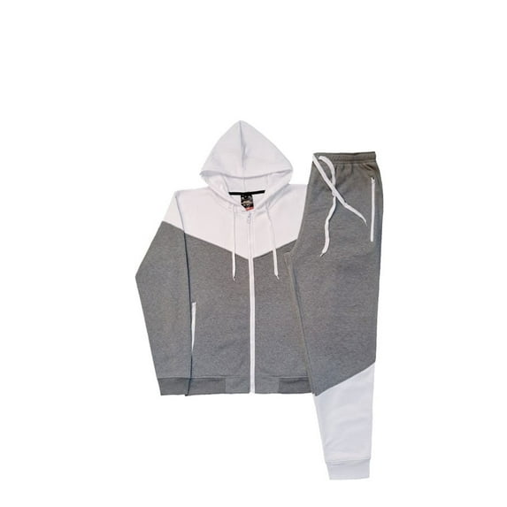 MEN 2 PIECE JOGGER SPORTSWEAR FLEECE SWEAT SUIT