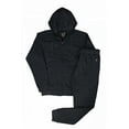 thumbnail image 1 of MEN CLASSIC 2 PIECE SOLID TECH FLEECE SWEATSUIT W/DRAWSTRINGS SMALL UPTO 5X, 1 of 1