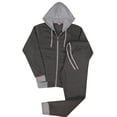 thumbnail image 1 of MEN CLASSIC 2 PIECE SOLID TECH FLEECE SWEATSUIT W/DRAWSTRINGS SMALL UPTO 5X, 1 of 1