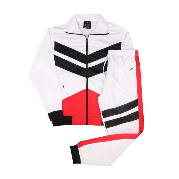 MEN CLASSIC PENAL STYLE TRACKSUIT WITH DRAWSTRINGS S UPTO 4XL