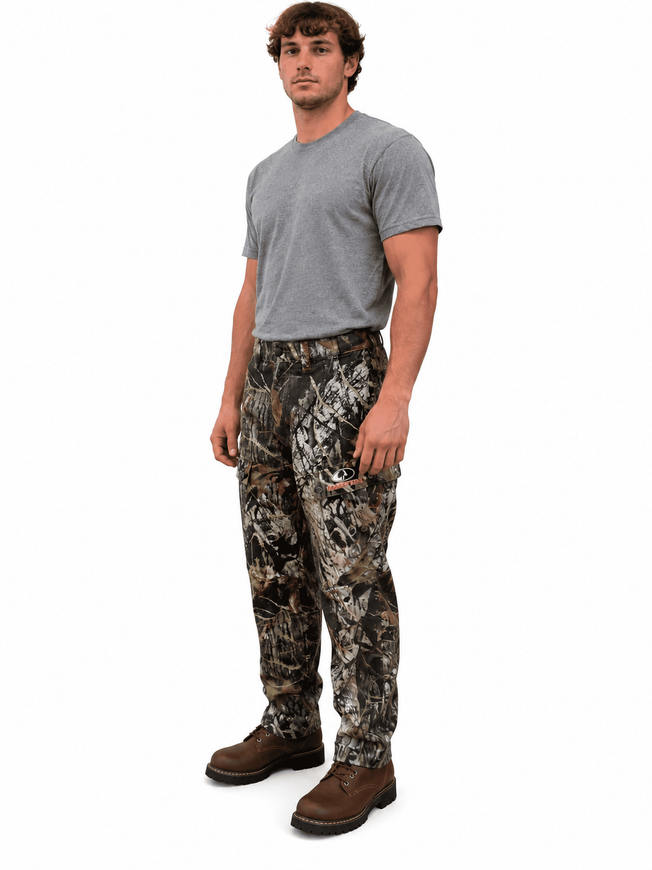 Mossy Oak New Break Up Men's 6-Pocket Cargo Hunting Pants Size 2XL