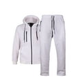 thumbnail image 1 of MEN'S 2 PIECE SOLID STRAIGHT-LEG FLEECE SWEAT SUIT W/DRAWSTRING'S S - 5XL, 1 of 1