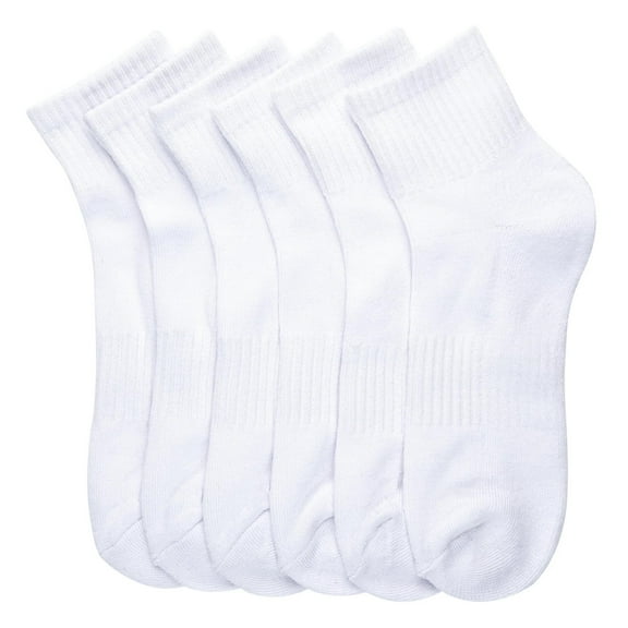 MEN'S 6 PAIRS OF  CUSHIONED SOCKS