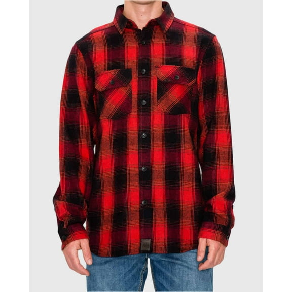 MEN'S ANDREW PLAID FLANNEL SHIRT
