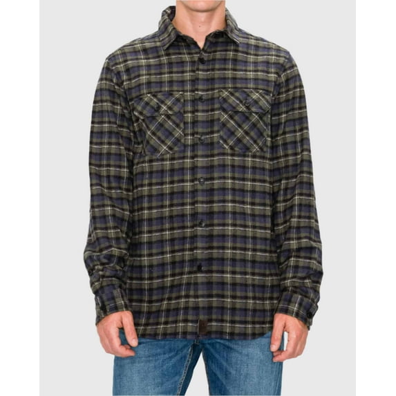 MEN'S ANDREW PLAID FLANNEL SHIRT