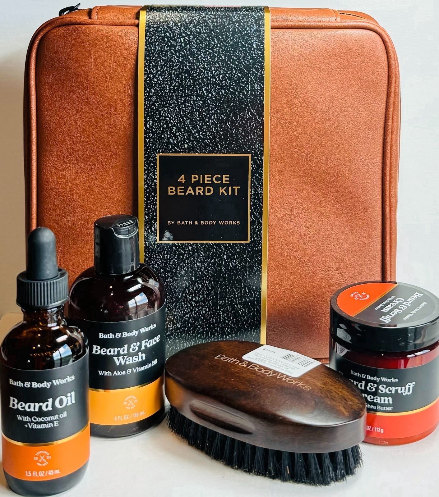 Bath & Body Works MEN'S ~ BEARD GROOMING KIT ~ 5PC GIFT SET