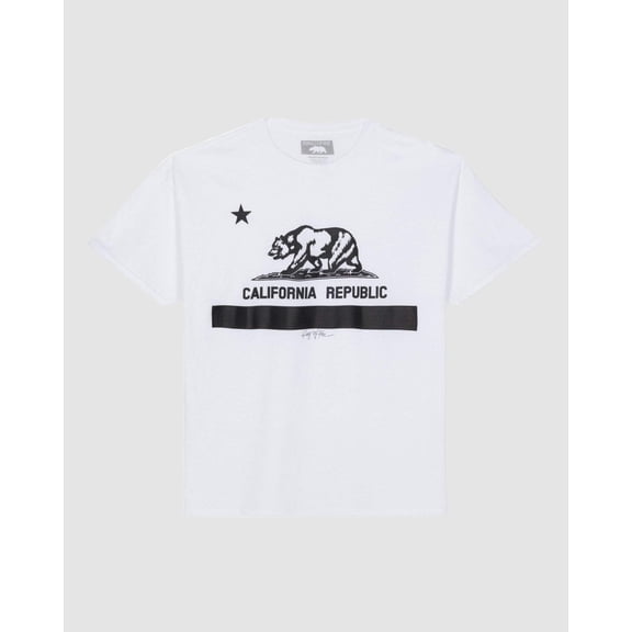 MEN'S CALI FLAG BIG  TALL GRAPHIC TEE