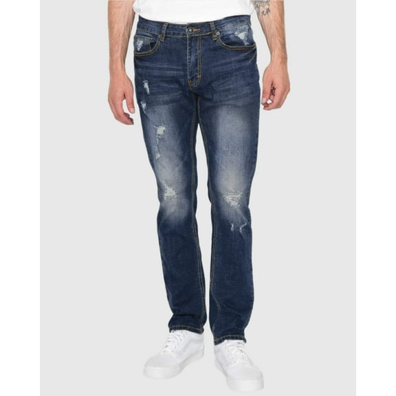 MEN'S CAYENNE RIPPED SLIM FIT JEANS