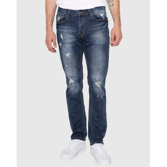 MEN'S CAYENNE RIPPED SLIM FIT JEANS