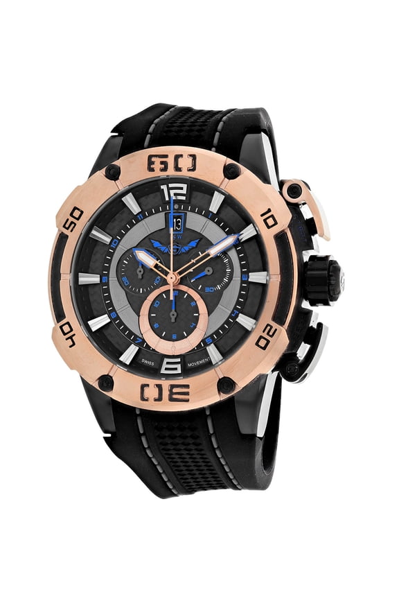 MEN'S CHRONOGRAPH STAINLESS STEEL WATCH -1001-05