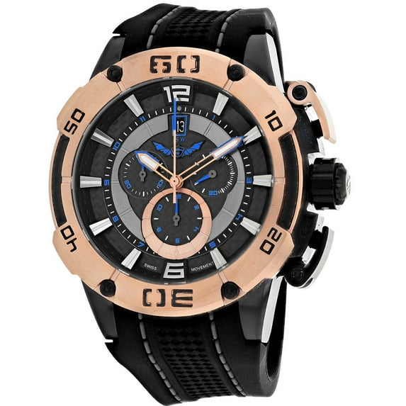 MEN'S CHRONOGRAPH STAINLESS STEEL WATCH -1001-05