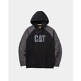 thumbnail image 1 of Men's Colorblock Raglan Hoodie | CAT® WORKWEAR, 1 of 2