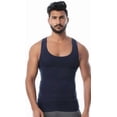 thumbnail image 1 of MEN'S ACTIVEWEAR TANK TOP FINEST EGYPTIAN COTTON CHARMING COTTON ELEGANCE BREATHABLE STRETCHY BLUE 3-PACK SIZE MEDIUM, 1 of 4