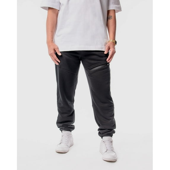 MEN'S EDOM SHERPA LINED TWILL JOGGERS