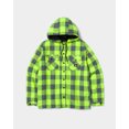 thumbnail image 1 of MEN'S EV HOODED FLANNEL SHIRT JACKET | CAT® WORKWEAR, 1 of 2
