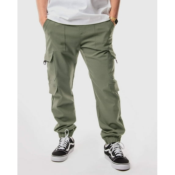 MEN'S GEFEN POLY BONDED CARGO JOGGERS