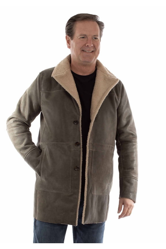 Scully 2084-103-XL Jacket for Mens, Light Grey - Extra Large