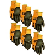MENS MAX GRIP GLOVE 6 PACK