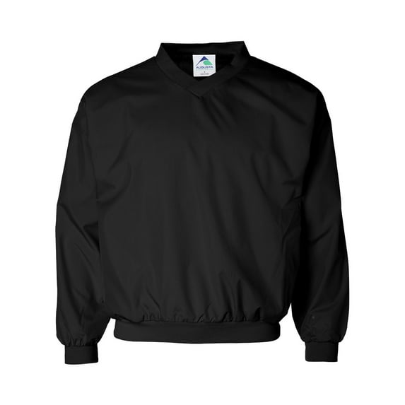 MEN'S MICRO POLY WINDSHIRT/LINED 4XL Black